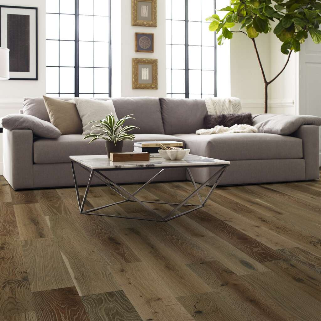 hardwood flooring living room | The Floor Store
