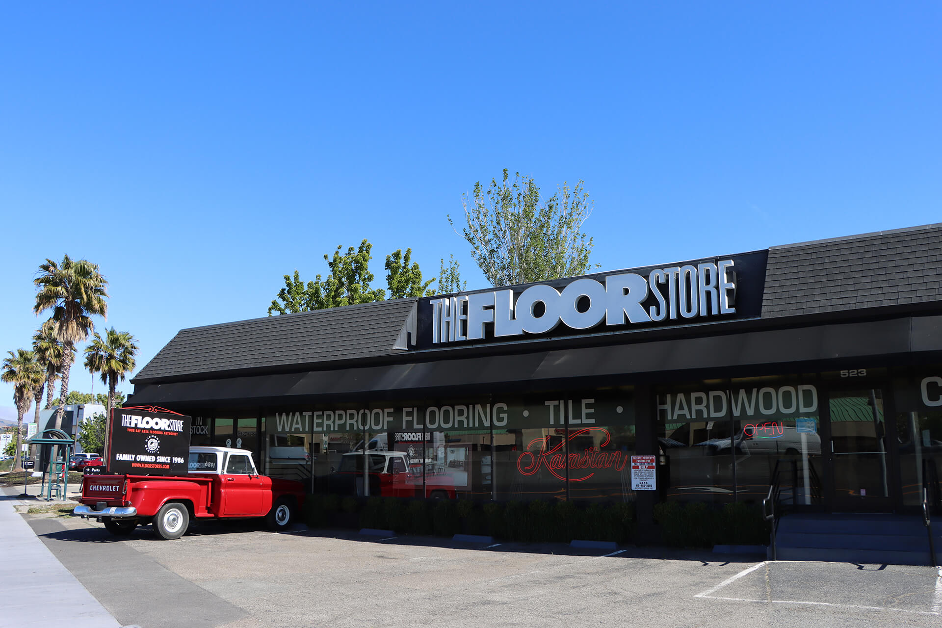 San Rafael Storefront | The Floor Store